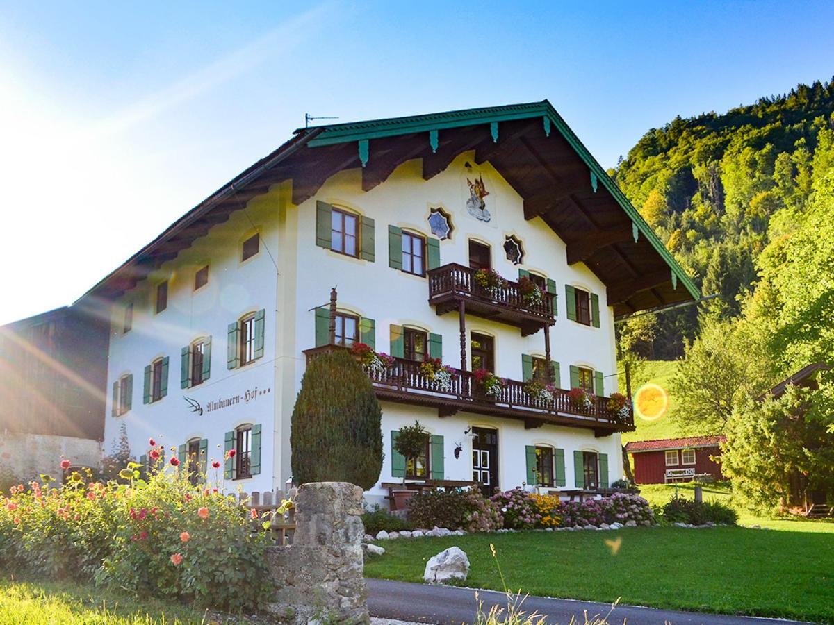 Almbauernhof Lägenhet Ruhpolding Exteriör bild
